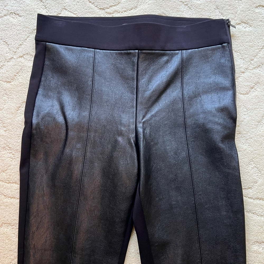 Ann Taylor Faux Leather Leggings